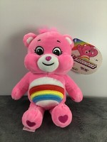 GlüCksbäRchen,HurrabäRchi,PlüSchfigur,PlüSchtier,Kuscheltier,Bestickt,Klein,Rosa