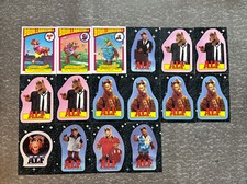 Lot of 16 Vintage ALF Sticker Cards / Trading Cards Alien Life Form