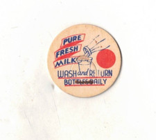 PURE FRESH MILK-WAS AND RETURN BOTTLES DAILY-1 1/4 INCHES WIDTH-SUPER NICE-60'S