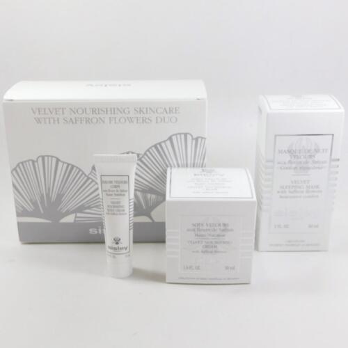 Sisley Velvet Skincare with Saffron Flowers Duo *NEW IN BOX*