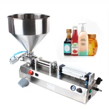 50-500ml Semi-automatic Pneumatic Liquid Filling Machine Paste Shampoo Filler
