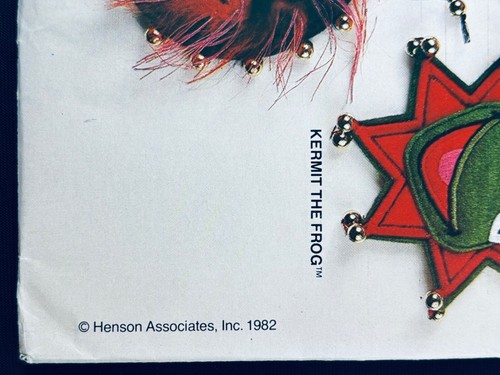 VOGUE 8533 JIM HENSON 4” MUPPET ORNAMENTS PATTERN KERMIT FOZZIE ANIMAL FF UNCUT - Picture 4 of 4
