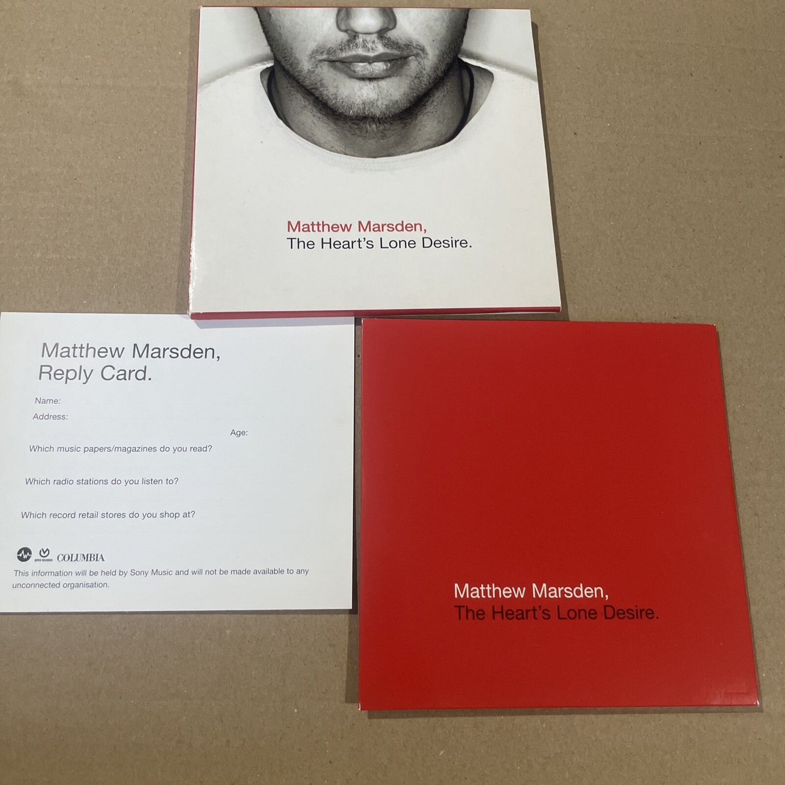 Hearts Lone Desire by Matthew Marsden (CD, 1998) for sale online eBay