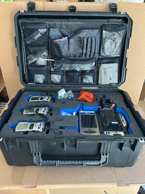 RAE SYSTEMS MULTIRAE PRO PGM6248 Gas Detector SET w/ Direct CHARGING CARRY-CASE