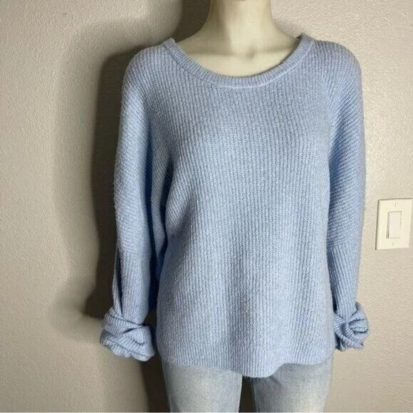 Abound Sky Blue Sweater Warm Lightweight Pullover Sweater Size 4X