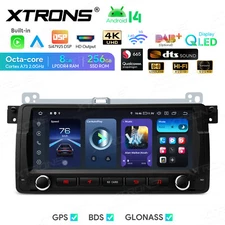 8.8" QLED Android 14 Car Stereo Radio GPS 8-Core 8+256GB CarPlay For BMW E46 M3