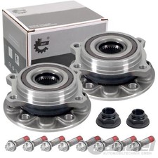 2x SKV RADNABE MIT RADLAGER VORNE passend für ALFA ROMEO 159 (939) BRERA SPIDER