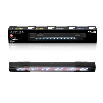 Aquael Leddy SLIM Plant 32W 80-100cm LED-Beleuchtung schwarz Aquarium