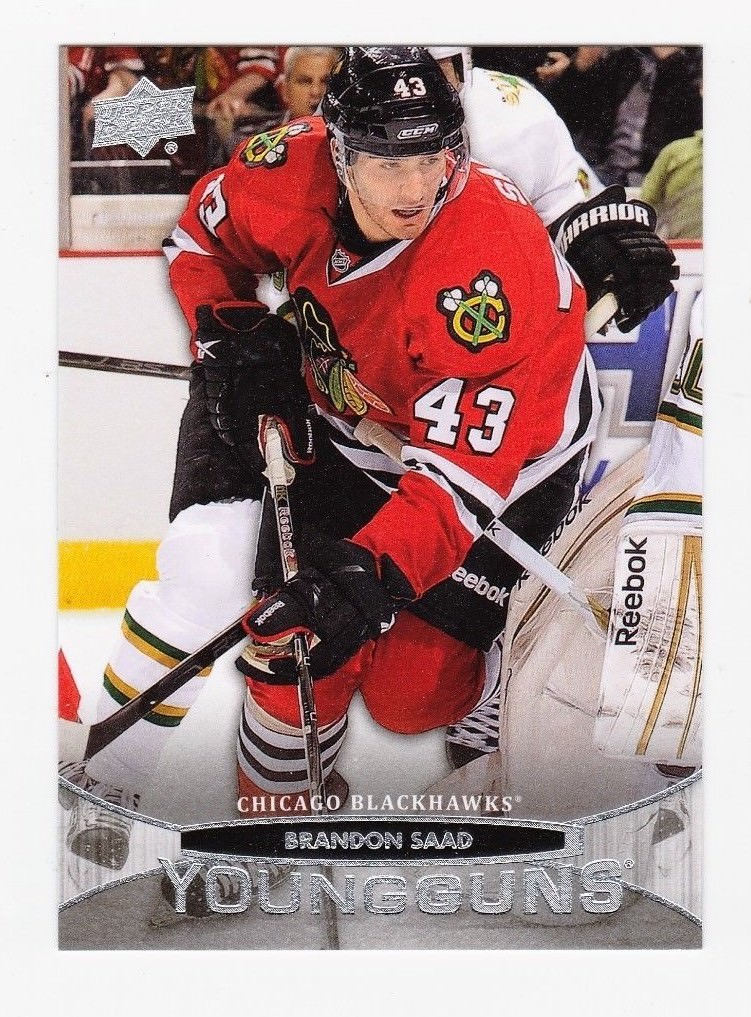 2011-12 Upper Deck #207 Brandon Saad YG RC Rookie Card