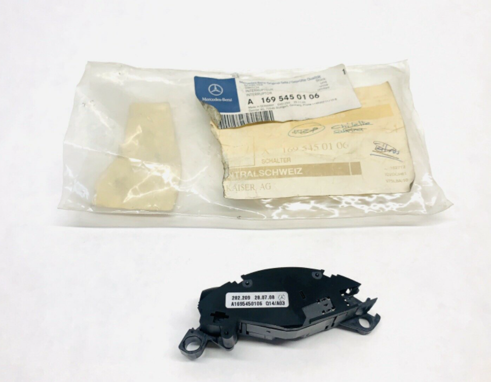 Neu MERCEDES-BENZ A W169 Sprachsteuerungssystemschalter A1695450106 Original