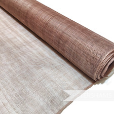 Sinamay Fabric for Millinery Hat & Fascinator Making 1/2 Metre - 40 Colours!