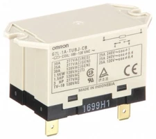 OMRON Enclosed Power Relay: Surface (Top Flange) Mounted, 30 A Current Rating, 2