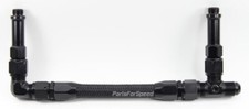 Barry Grant Demon Carb Black Braided Dual Fuel Line -8 An Made In The Usa