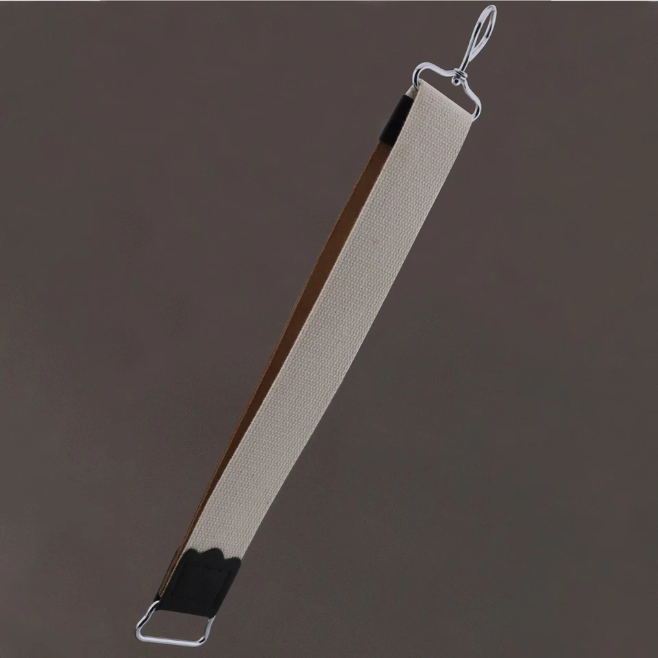 Maquinilla de afeitar recta mejor cepillo de afeitar tejón elegante compuesto de afilado de correa de cuero Foto 4 de 4