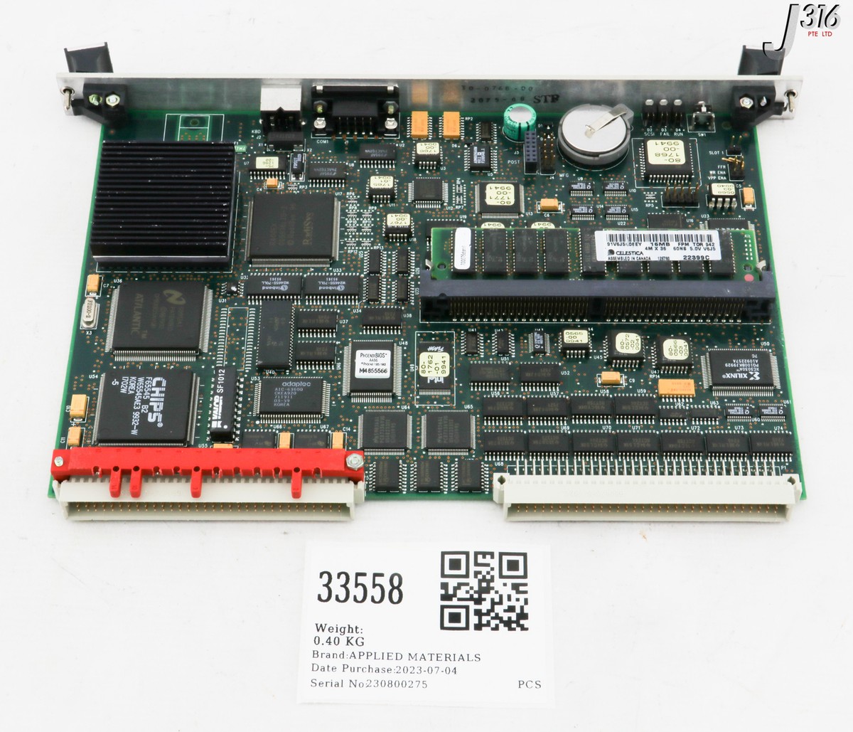33558 APPLIED MATERIALS PCB ASSY, RADISYS VGA VIDEO CTLR, 61-0880-31  0190-00318 | eBay