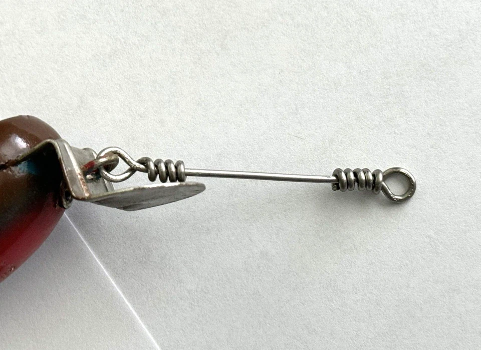 SEÑUELO DE MADERA 9" VINTAGE RARO HTF GIGANTE CREEK CHUB #6034 CAJA ORIGINAL - USADO Foto 3 de 4