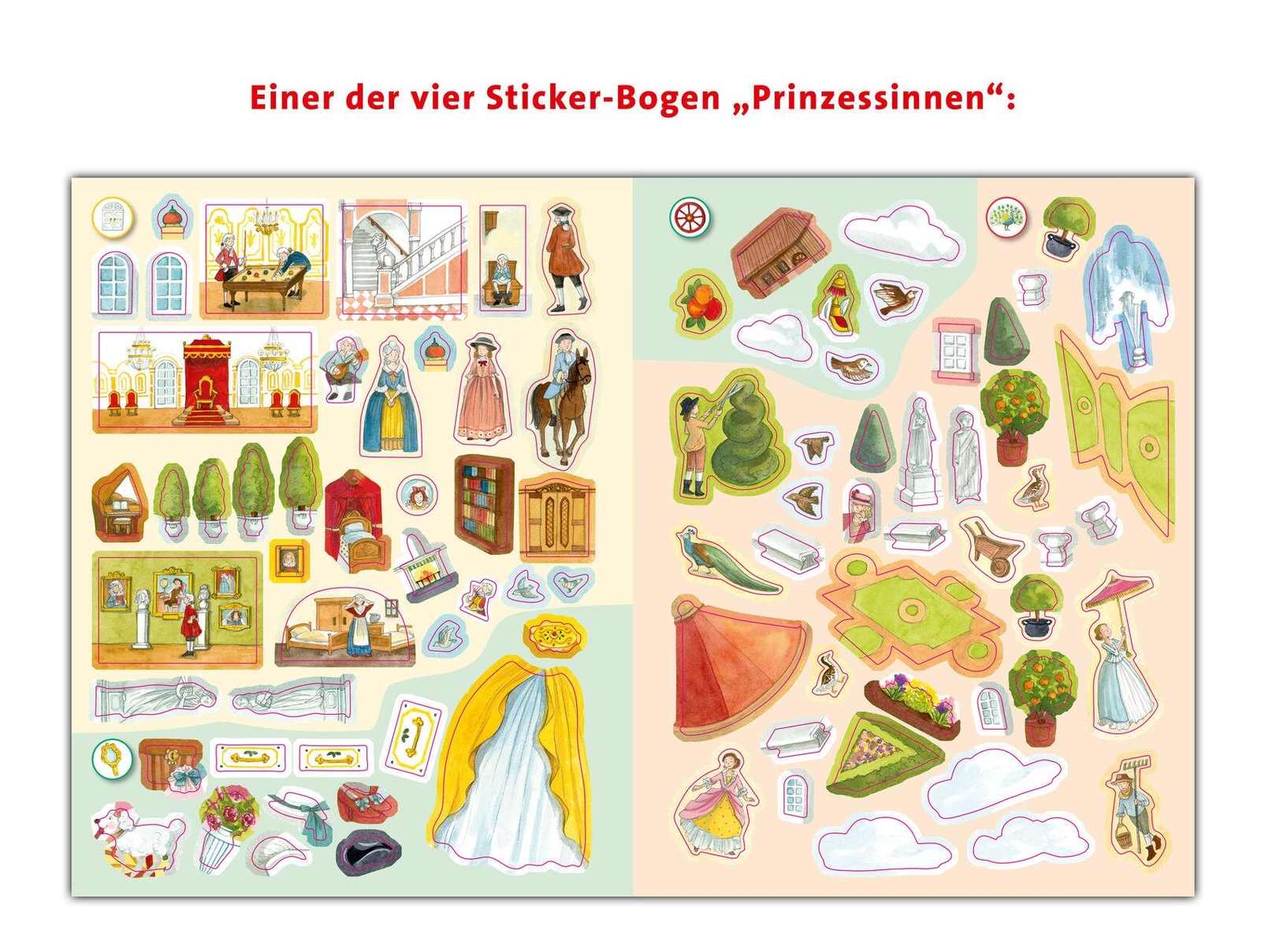 Thumbnail - Naeko Walter Wieso? Weshalb? Warum? Stickerheft: Prinzessinnen