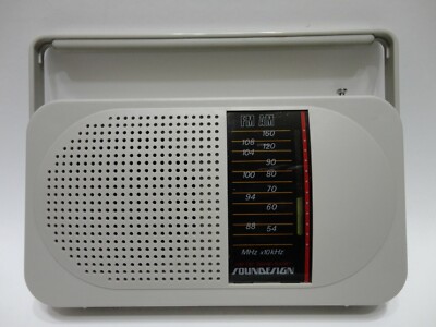Vintage Soundesign AM/FM 2Band Portable Radio (2204 SGY) | eBay