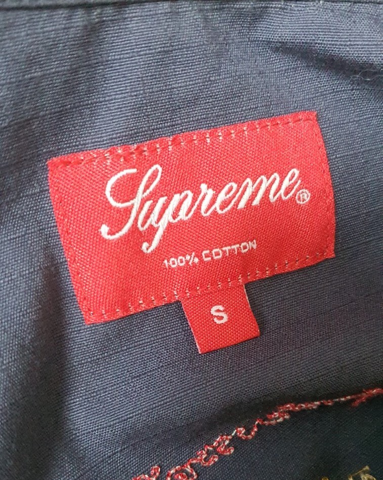 Rare SS21 Supreme Blessings Ripstop Shirt long sleeve size S small