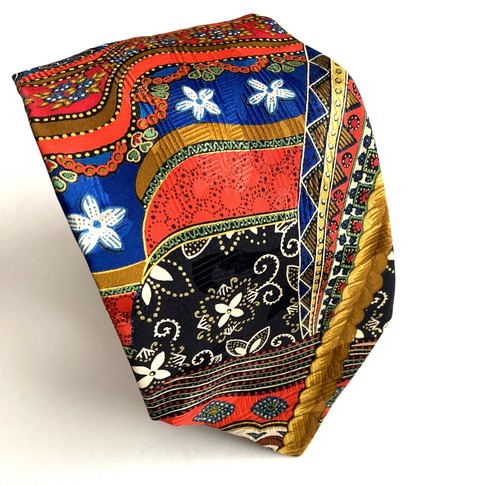 Vintage Santostefano Men's Silk Necktie Italy Luxury - Picture 3 of 4
