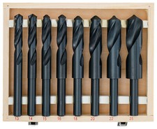 BGS HSS Spiral-Bohrer Satz Metallbohrer Bohrer Set 13 14 15 16 18 20 22 25 mm