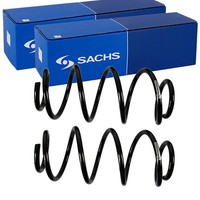 2X Sachs Fahrwerksfedern Hinten Passend FÜR Renault Kangoo Links+Rechts