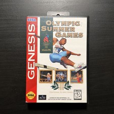 Olympic Summer Games - 1996, Sega Genesis - CIB w/ Manual & Registration Card