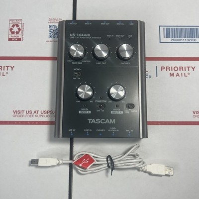 Tascam US144MKII USB 2.0 Audio MIDI Interface W/ Cable - SAME SAY SHIP -WARRANTY