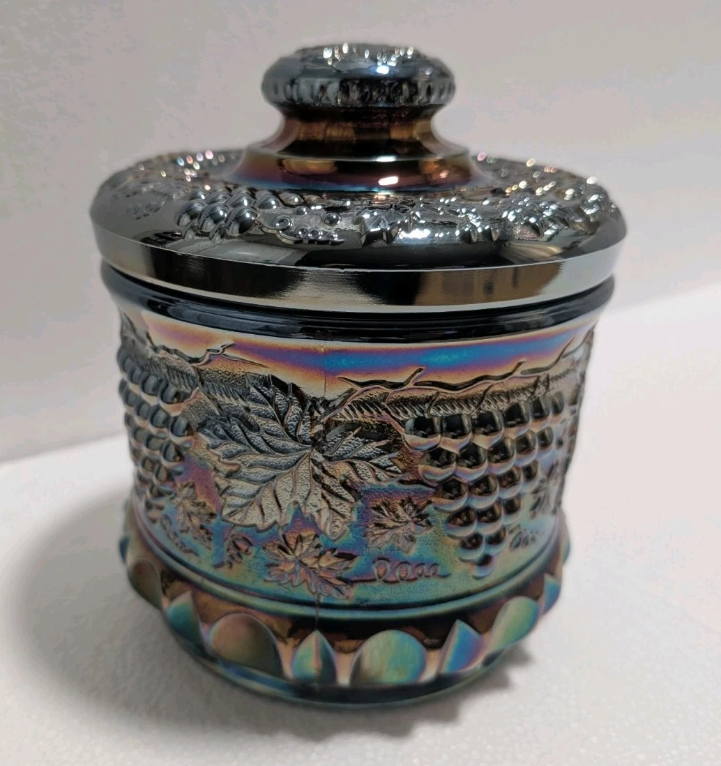 Fenton Tobacco Jar for sale | eBay