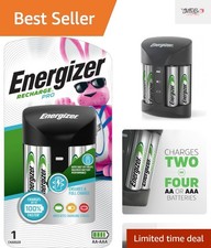 Compact Recharge Pro Charger for AA  AAA Batteries - Ultimate Charging Solution