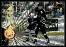 1994-95 Pinnacle Rink Collection foil #55 Derian Hatcher Stars hockey card