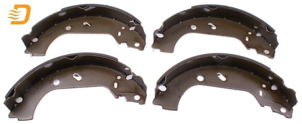 Denckermann B120223 Bremsbackensatz 4 Bremsbacken Trommelbremse-image