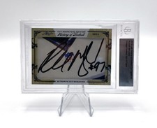 RUSSELL MARYLAND 2014 Leaf History of Football Cut Signatures Cowboys Auto