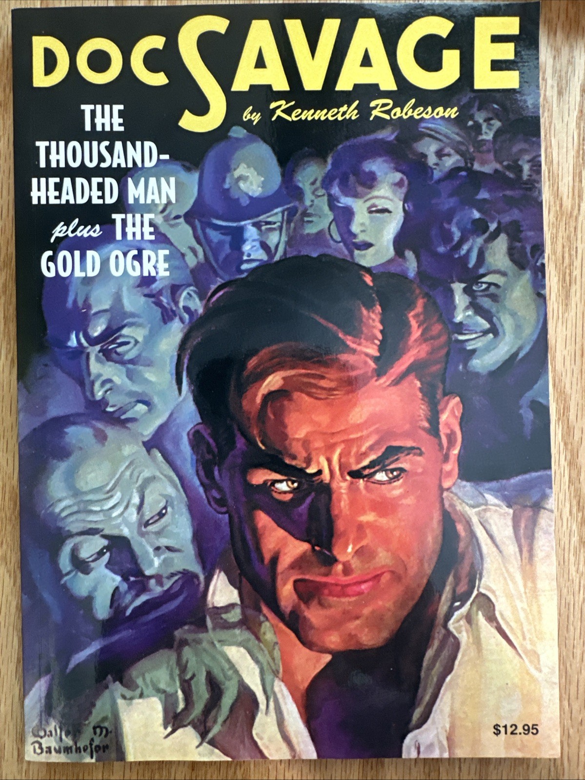 Doc Savage Vol 20 : ‘The Thousand-Headed Man’ & ‘The Gold Ogre’ SC Like New
