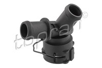KüHlmittelflansch Topran 118 496 FüR VW Golf 7 5G1 BQ1 BE1 BE2 Passat B8 3G2 CB2