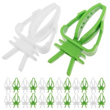 40 Pcs Bird Vegetable Holder Clips Parrot Food Skewer Cage Mounted Feeder