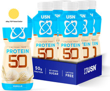 Trust 50 Protein Shakes Vanilla 6 X 500Ml – High Protein Ready to Drink – 50G P