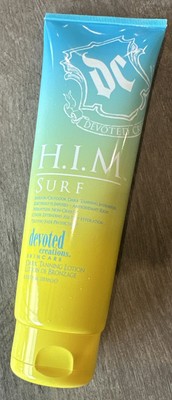 Devoted Creation HIM Surf Tanning Lotion Cream Dark Color Intensifier Tan Tanner
