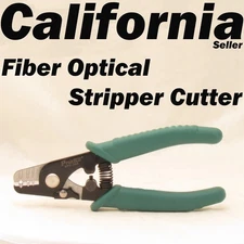 Tri Hole High Precision Fiber Optical Cable Jacket Stripper Cutter 3 in 1 Pliers