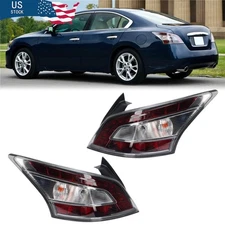 Tail Light For 2012-2014 Nissan Maxima Pair Right+Left Side Rear Outer Lamp Assy