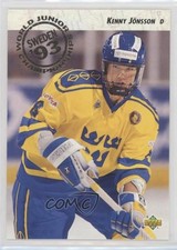 1992-93 Upper Deck World Juniors Championships Kenny Jonsson #596 11o5