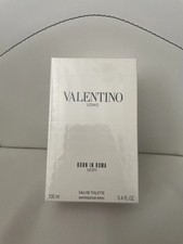 NEW VALENTINO UOMO BORN IN ROMA IVORY EDT SPRAY FOR MEN 3.4 Oz / 100 ml.