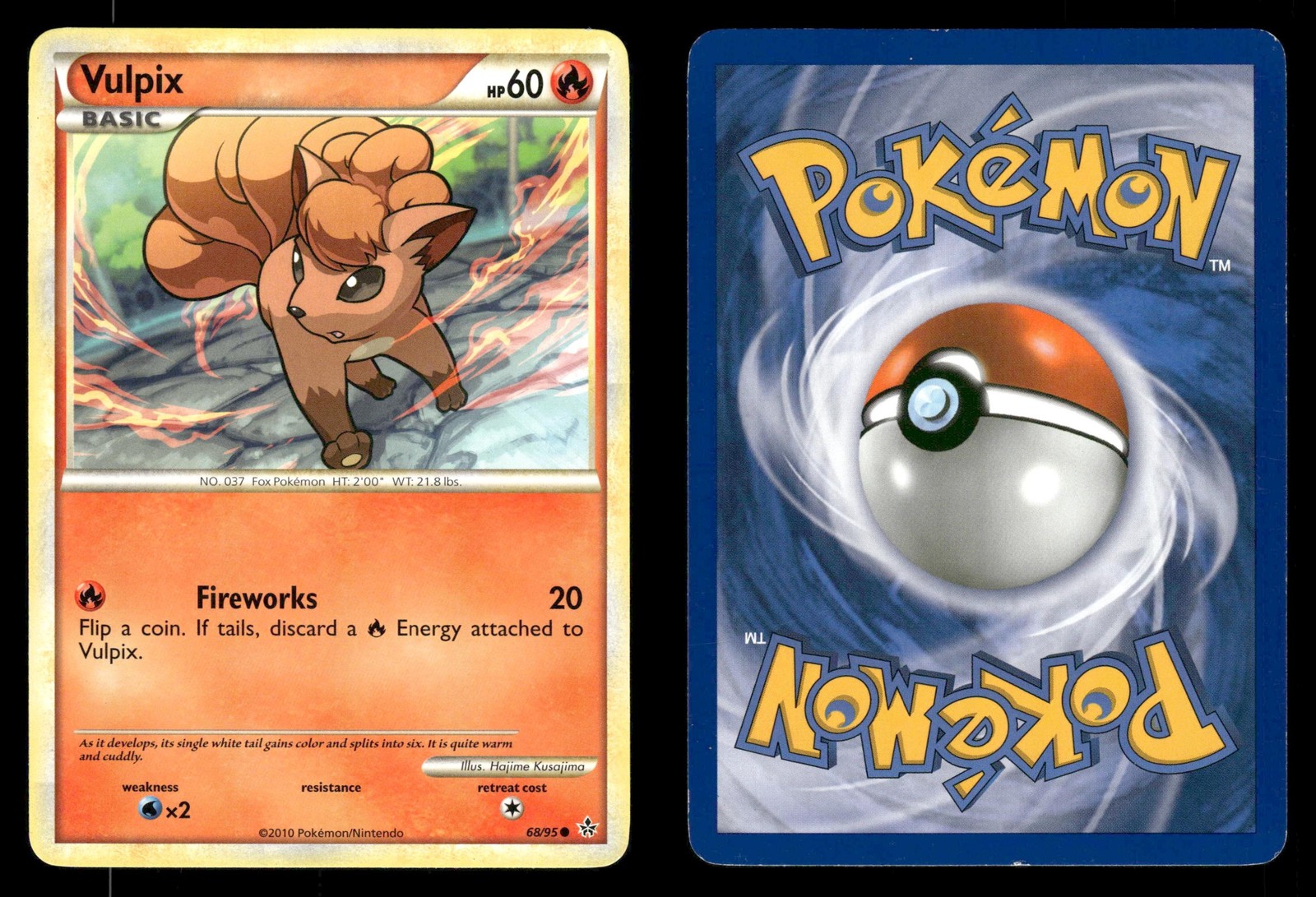 Vulpix 68/95 HGSS Unleashed UL MP