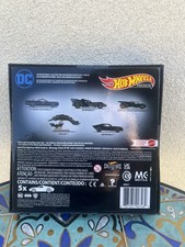 Hot Wheels RLC Premium DC The Batman 5-Pack Batmobile Justice Dark Knight Sealed