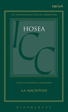A. A. Macintosh | Hosea (ICC) | Buch | Englis...