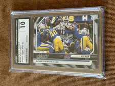 2024 Panini Instant NFL Bills VS Rams JOSH ALLEN # 5/5 White Tiger CGC 10 Graded