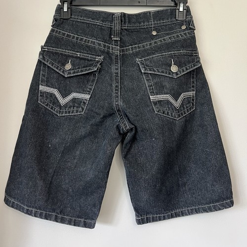 Vtg Mecca Jean Shorts Denim Y2K Tag Size 32 Measured Size 29 Streetwear - Picture 3 of 16