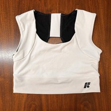 FORME Power Bra XL Ecru Posture Correcting Sports Bra Nude