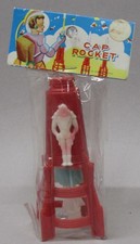 1960's multi stage CAP ROCKET Cap Bomb Hong Kong mint in package w/header card