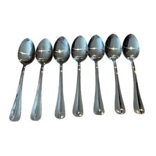 7 Pfaltzgraff Everday SIMPLICITY Stainless Steel Tablespoons 7.5”